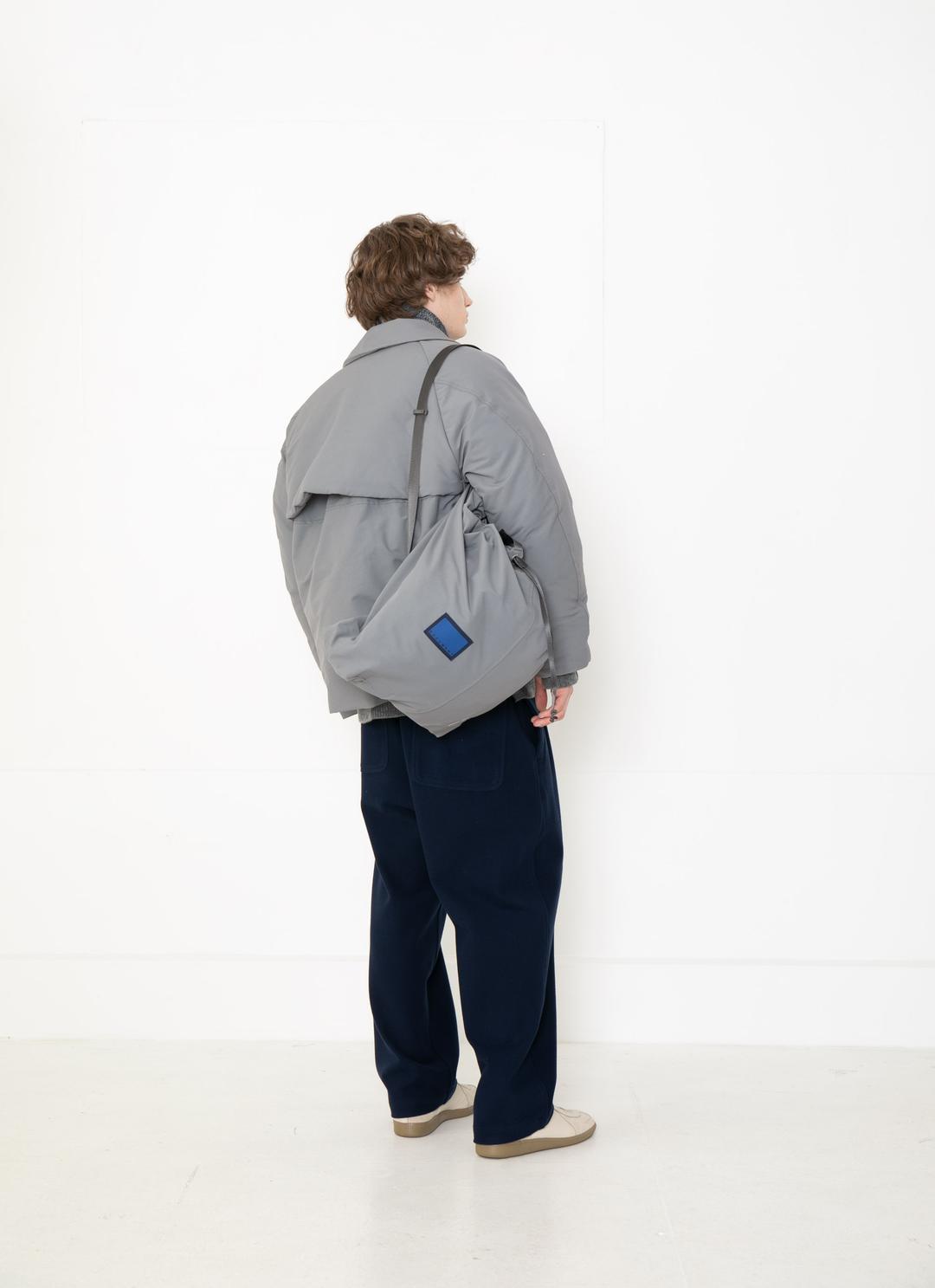 DOCUMENT FISHERMAN BAG 9 BY BLANKOF_ULTIMATE GREY