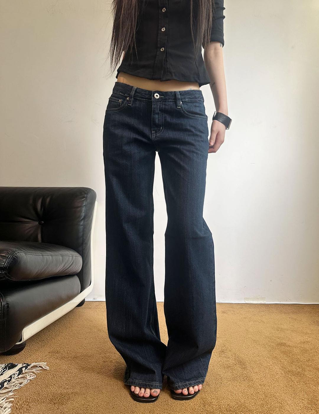 이너뮤트 deep straight jean (1color)