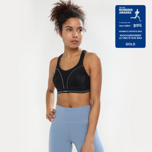 런브라 블랙실버  스포츠브라