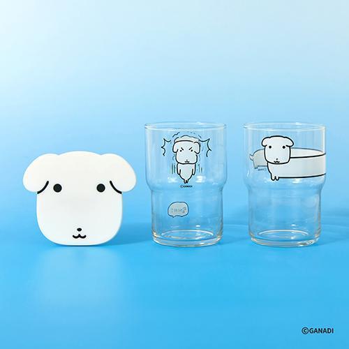 가나디 글라스컵&코스터 세트 2종 택1