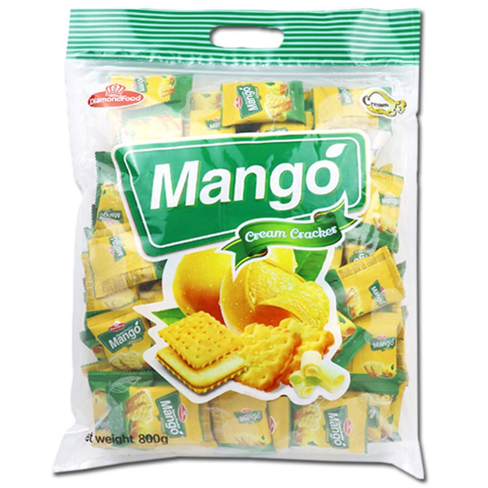 다이아몬드푸드 망고크림 크래커 대용량 과자 800g [원산지:베트남]