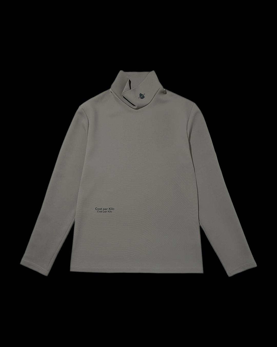 코스트 퍼 킬로 터틀 넥 긴팔 티셔츠 그레이 CPK_19FW_0010 | 카시나 KASINA