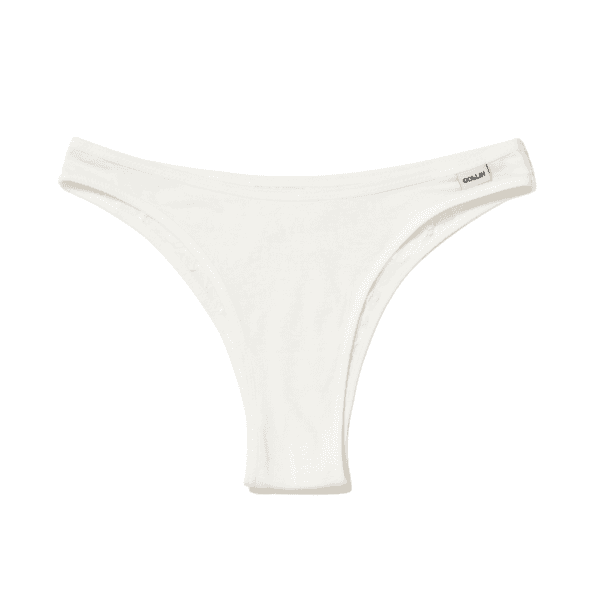 Lace Mesh Cheeky Panty (White)