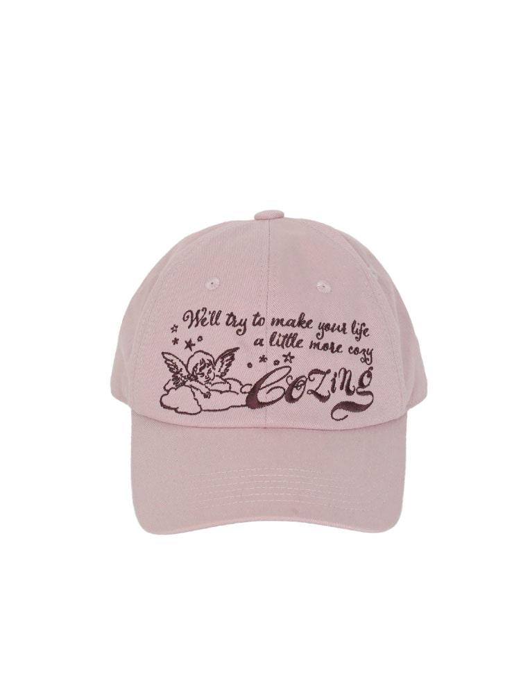 Fairy ballcap_pink