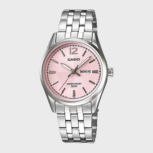 CASIO 카시오 LTP-1335D-5A 여성 메탈밴드 심플 손목시계