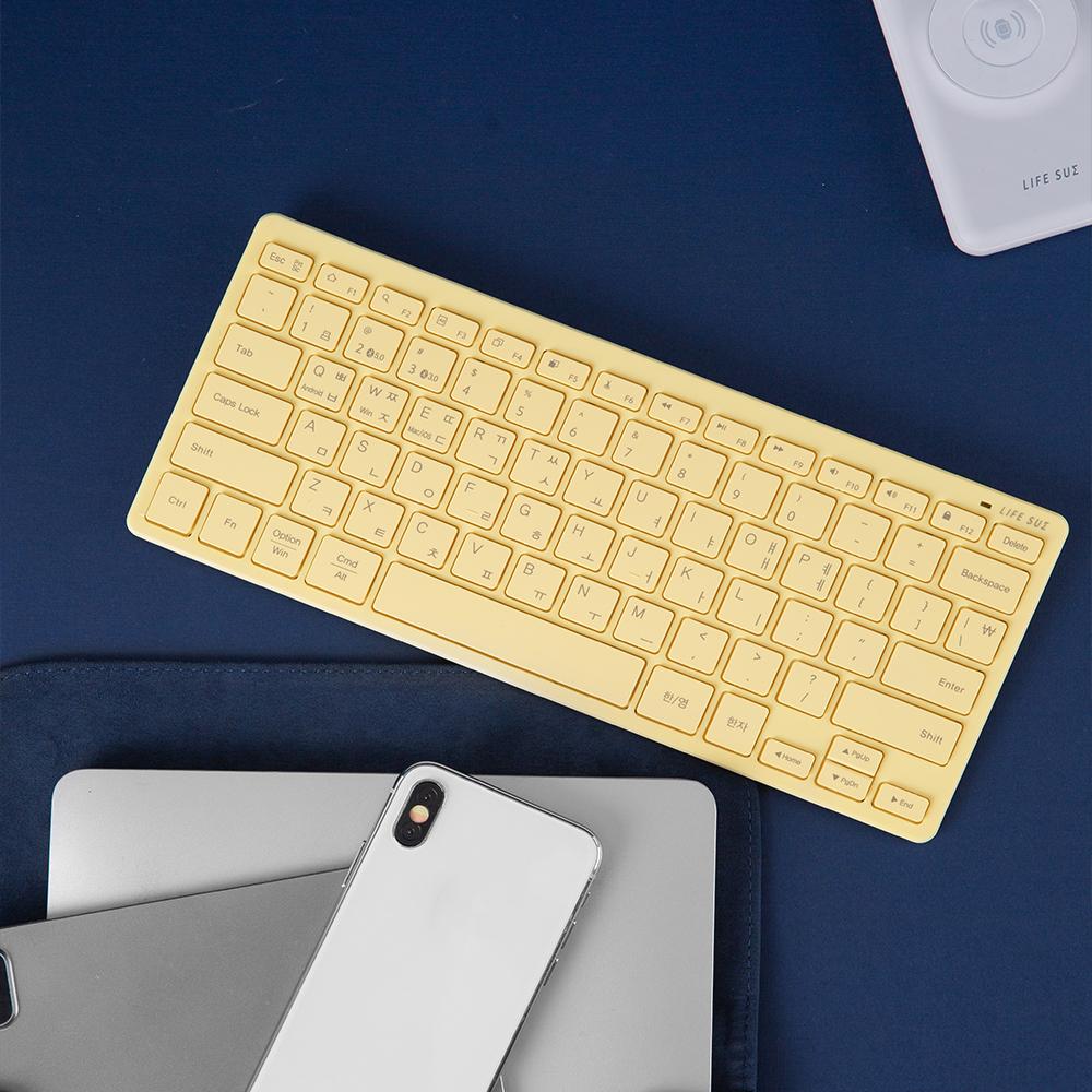 라이프썸 미니 블루투스 키보드 (LFS-HA43) 2종 택1