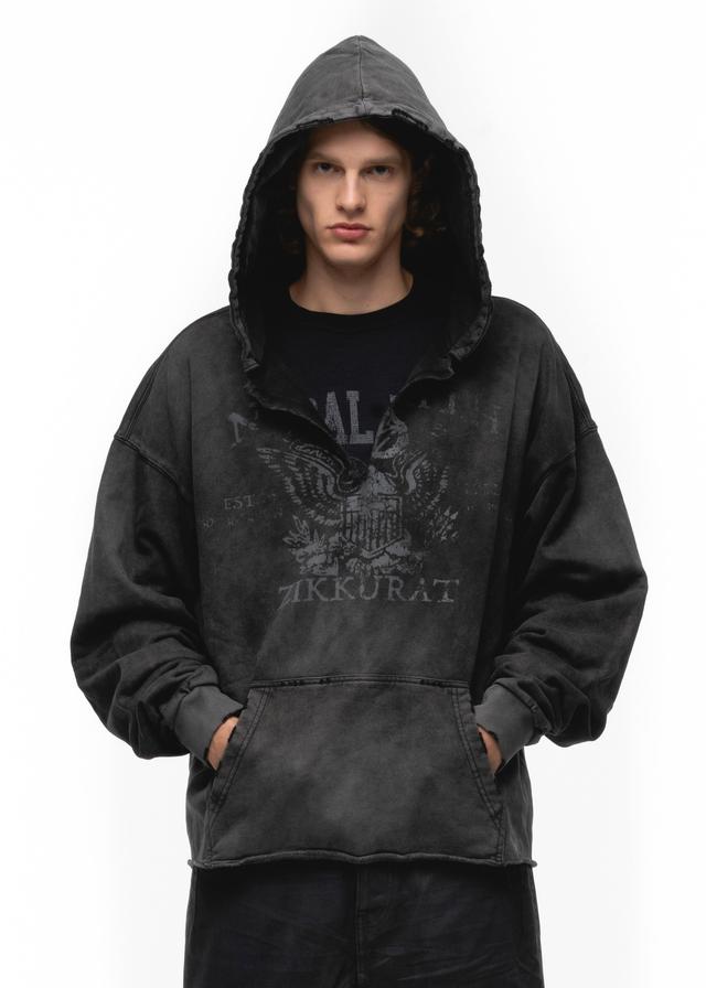Yeezy x Gosha Rubchinskiy YZY Black Dogs Hoodie★韓国人気★ Yeezy Gosha Black Dogs Hoodie Grey - SHEZAMME