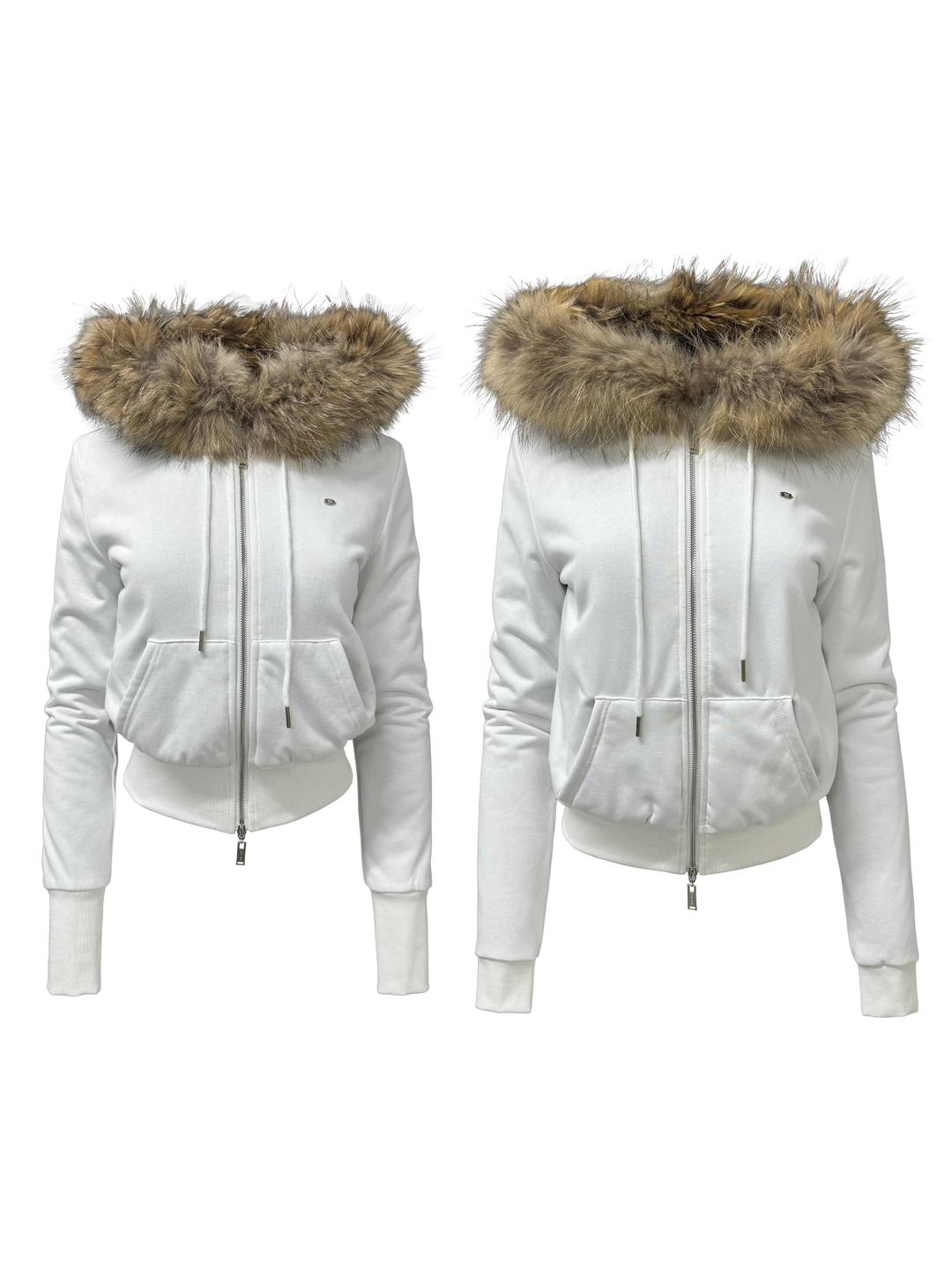PJ Wolf Joe Hoodie 2024 In White