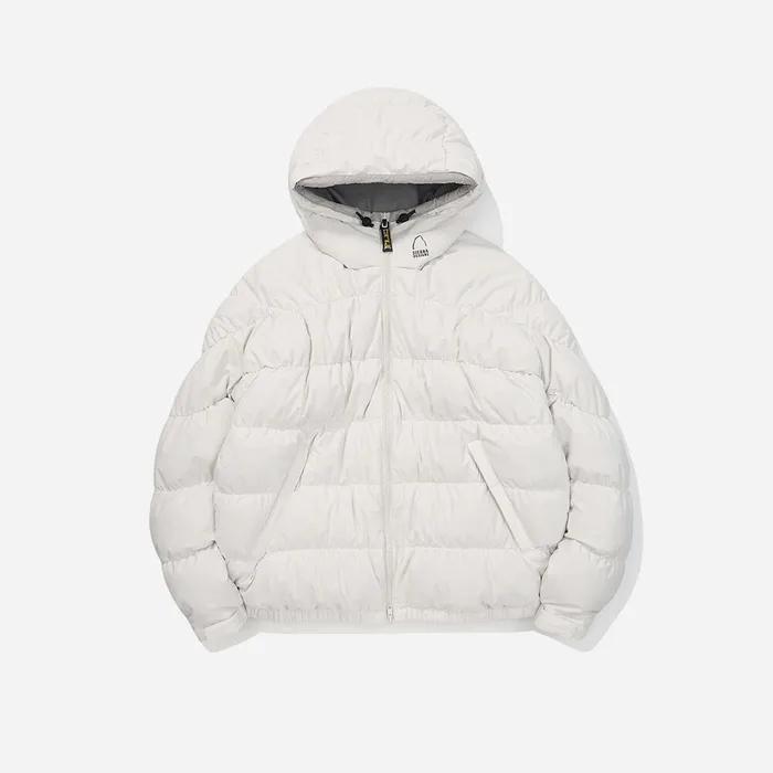 플렉스백(FLEX BAG) 구스다운 후드자켓 IVORY