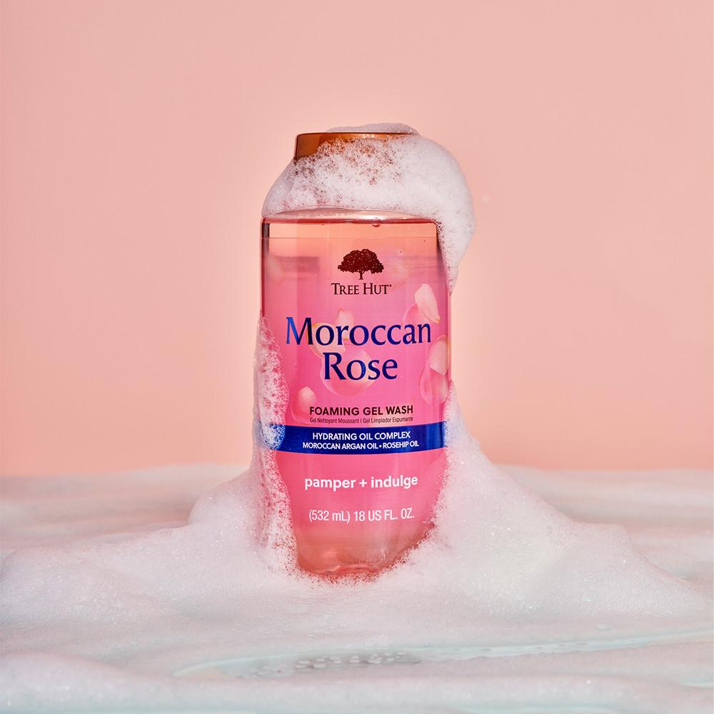 트리헛 포밍 젤 워시 모로칸로즈