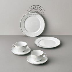 필리빗 플리세 실버림 에프터눈티 2인 6P 세트