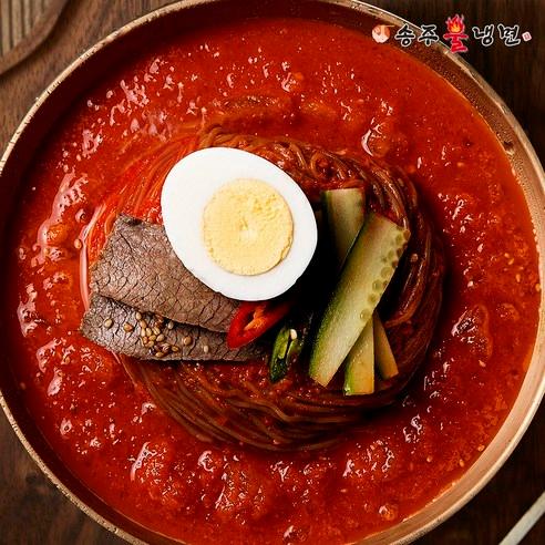 [송주불냉면] 매운 물 냉면 세트 - 냉면 | 쿠팡