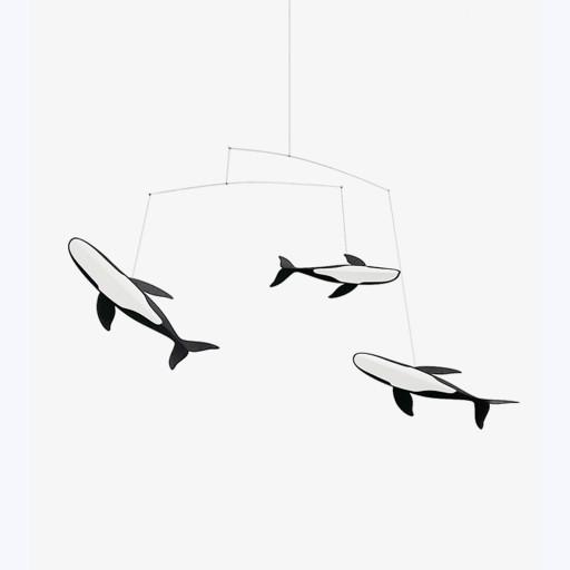 Flying Whales(고래가족) - 대왕 고래 모빌