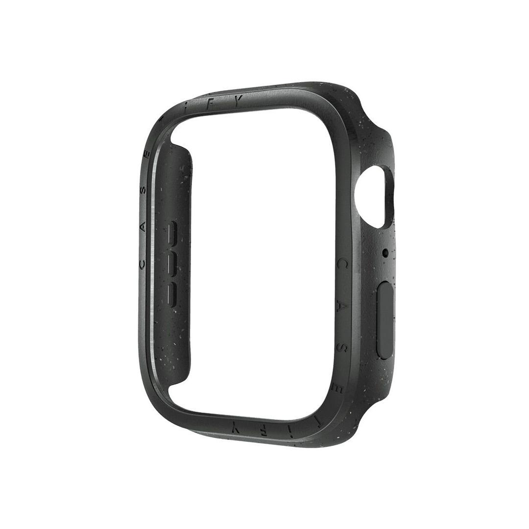 Metallic Impact Case with Screen Protector - Black