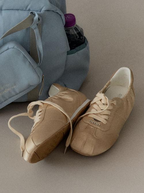omn Satin sneakers _Beige