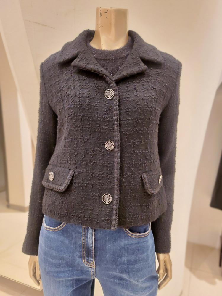 데코 메탈 트위드 재킷 DCJKD1105W : 롯데청주점 데코