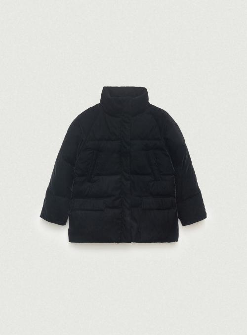 Aube Goose Down Velvet Jacket