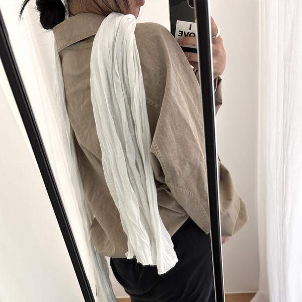 Rutz Scarf - ivory / 11월 7일 출고
