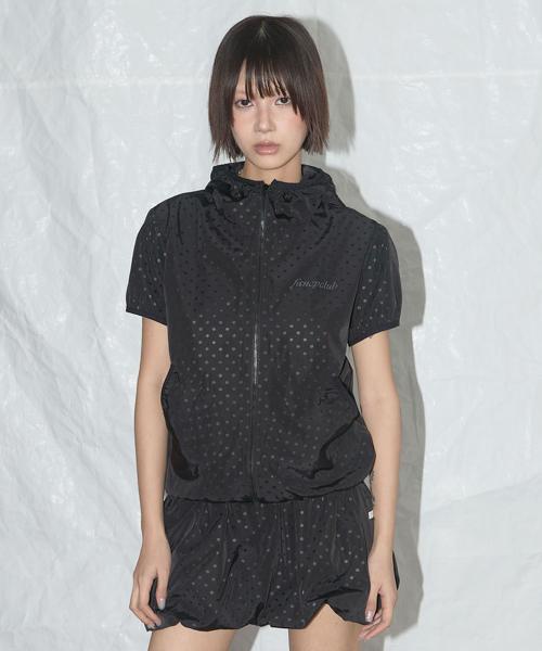 하프 도트 윈드 브레이커 (BLACK)_F25QA966