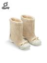 Knitted Check Ballet Boots