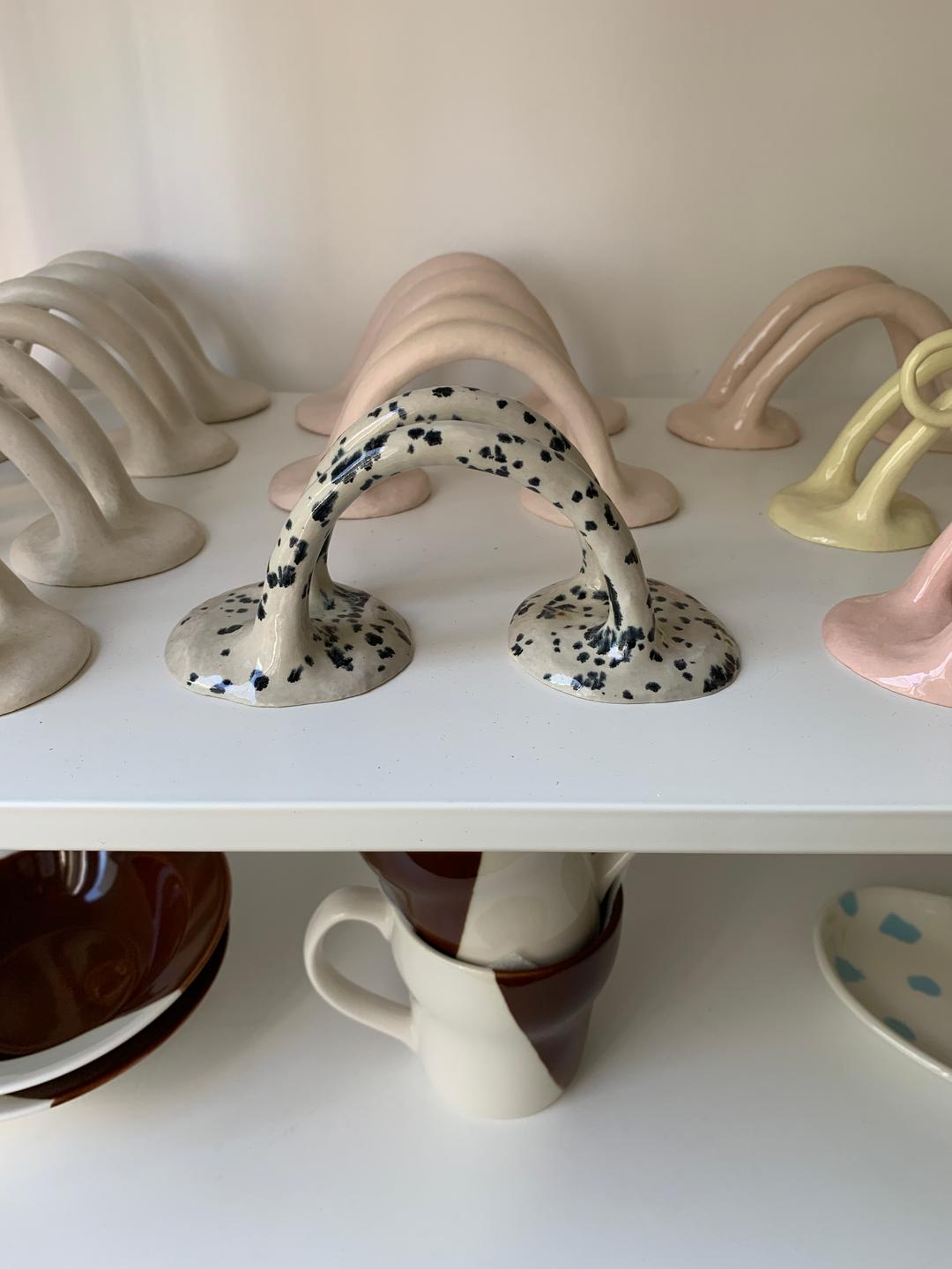 [last stock] Browm dot bridge sticks