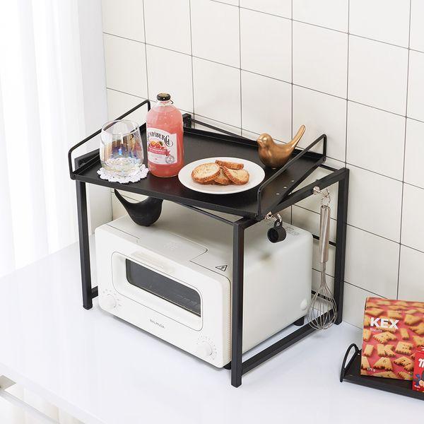 루나 철제 전자렌지 선반 미니 렌지대 2colors