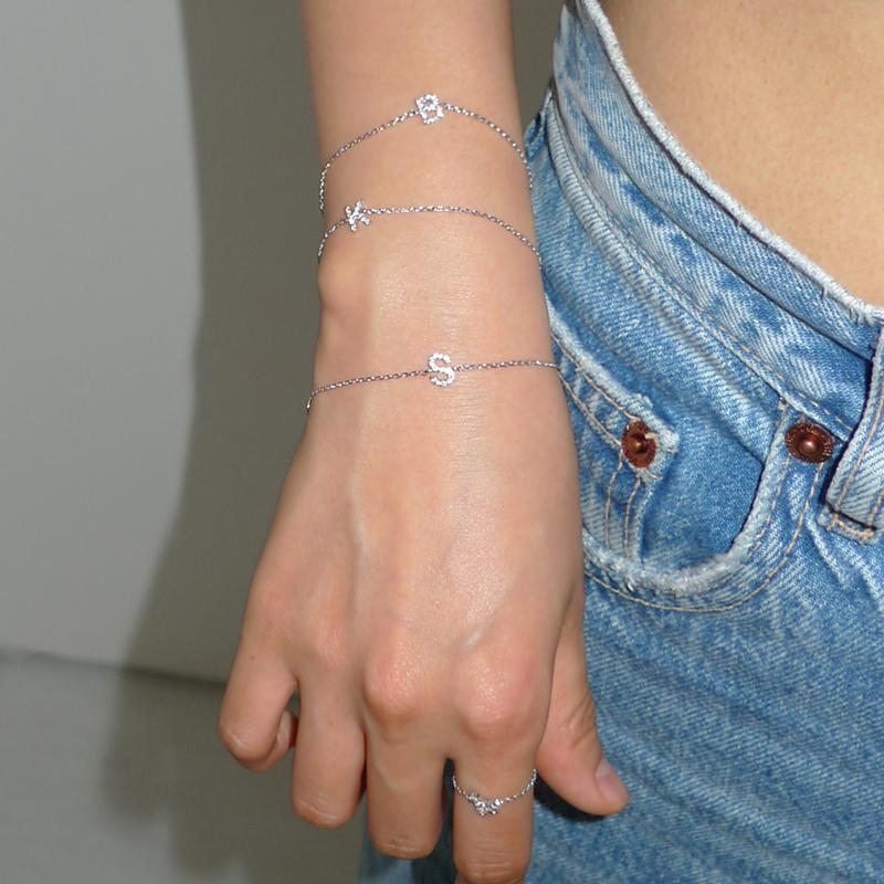 Initial bracelet
