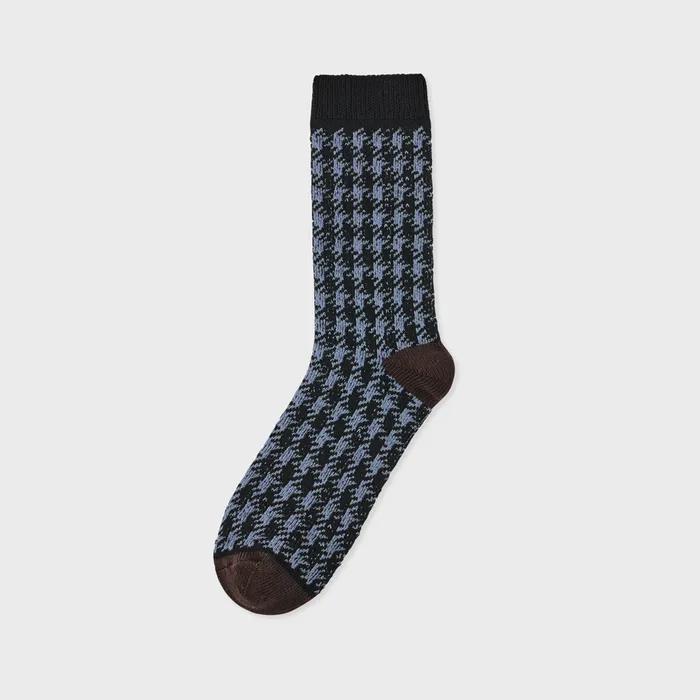 real hound tooth black