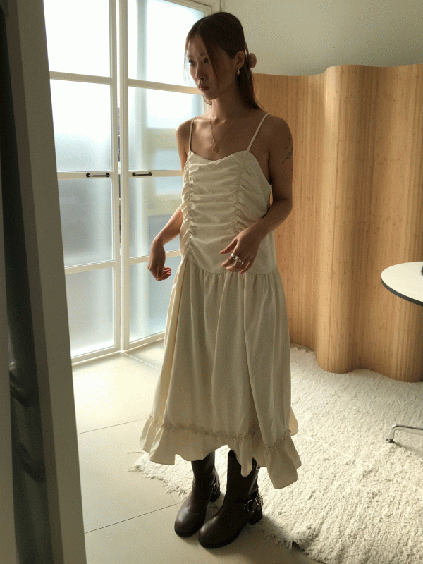 클로이 프릴 드레스 (기모)