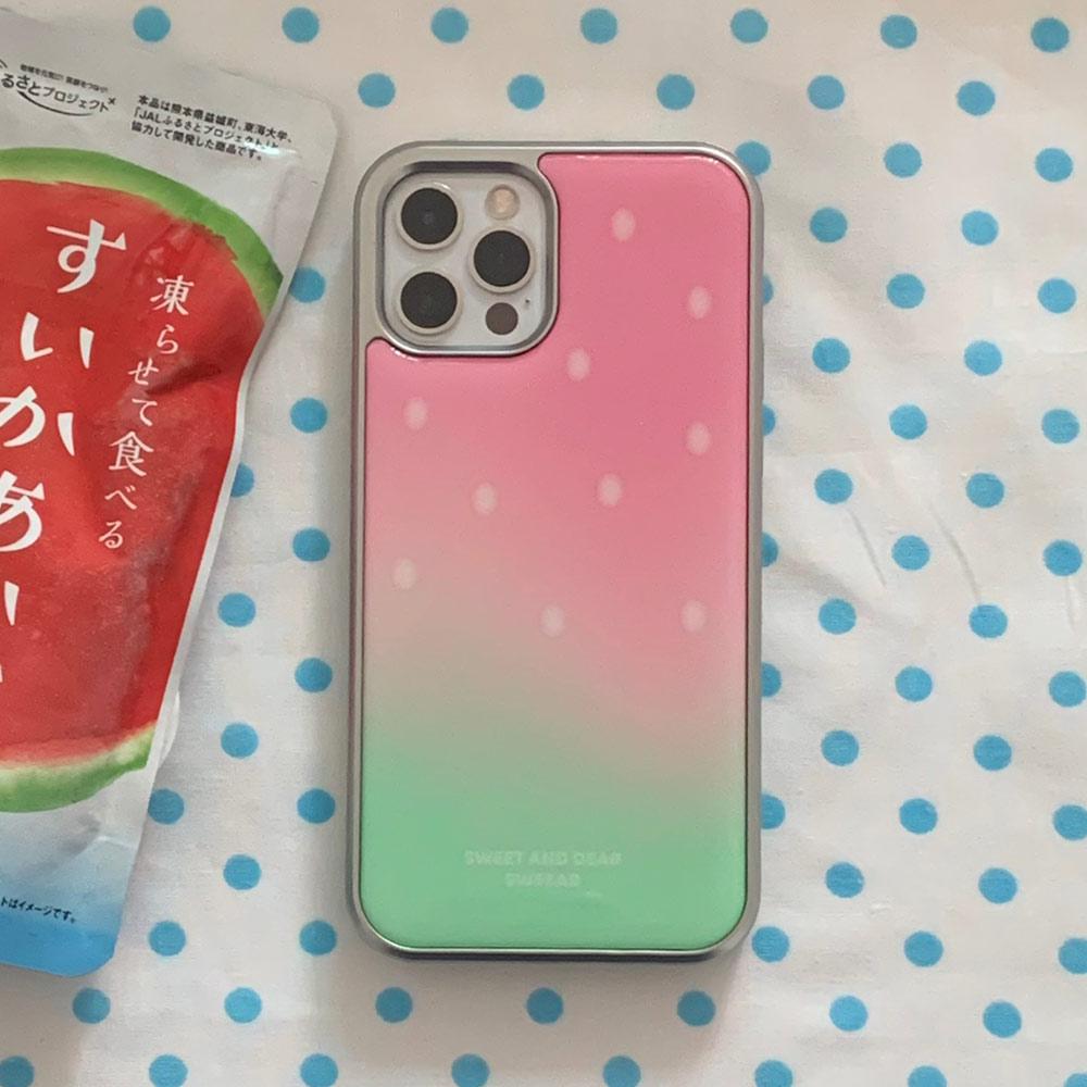 [실버에폭시] WATERMELON SILVER EPOXY CASE