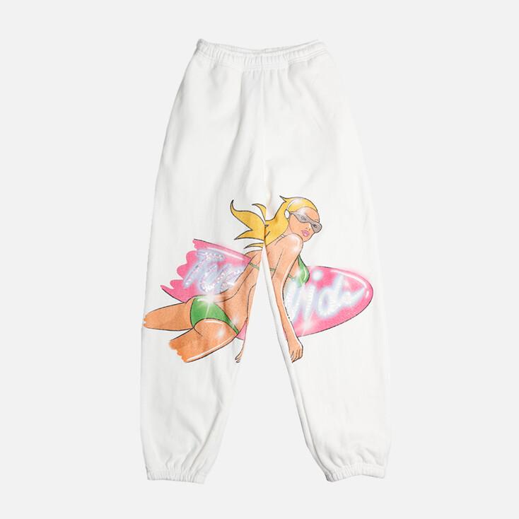 ■뉴진스 하니 착용■ [1사이즈 재입고] Tuewid surf fleece set up Trouser