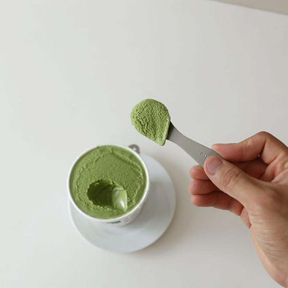 스텐 아이스크림 디저트 스푼