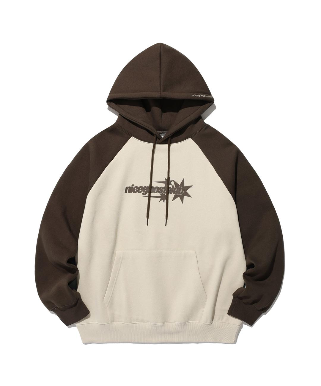 [10/17 예약발송]3STAR NICEGHOSTCLUB HOODIE[BEIGE]