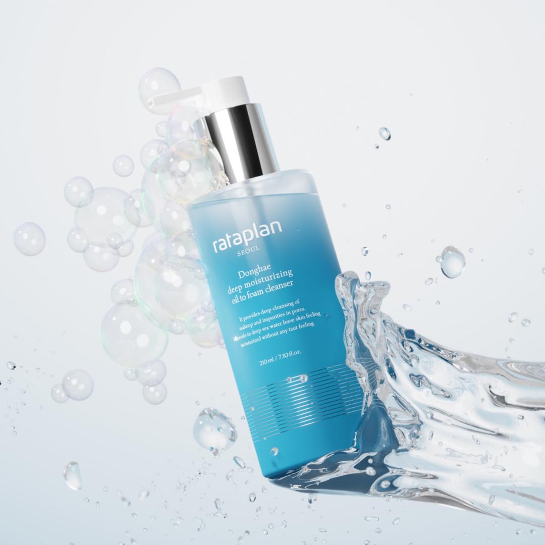 동해 심층 보습 오일 투 폼 클렌저