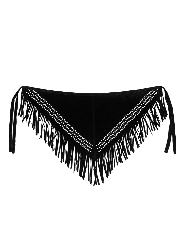 MARKET LEATHER APRON BLACK : 선데이후르츠마켓