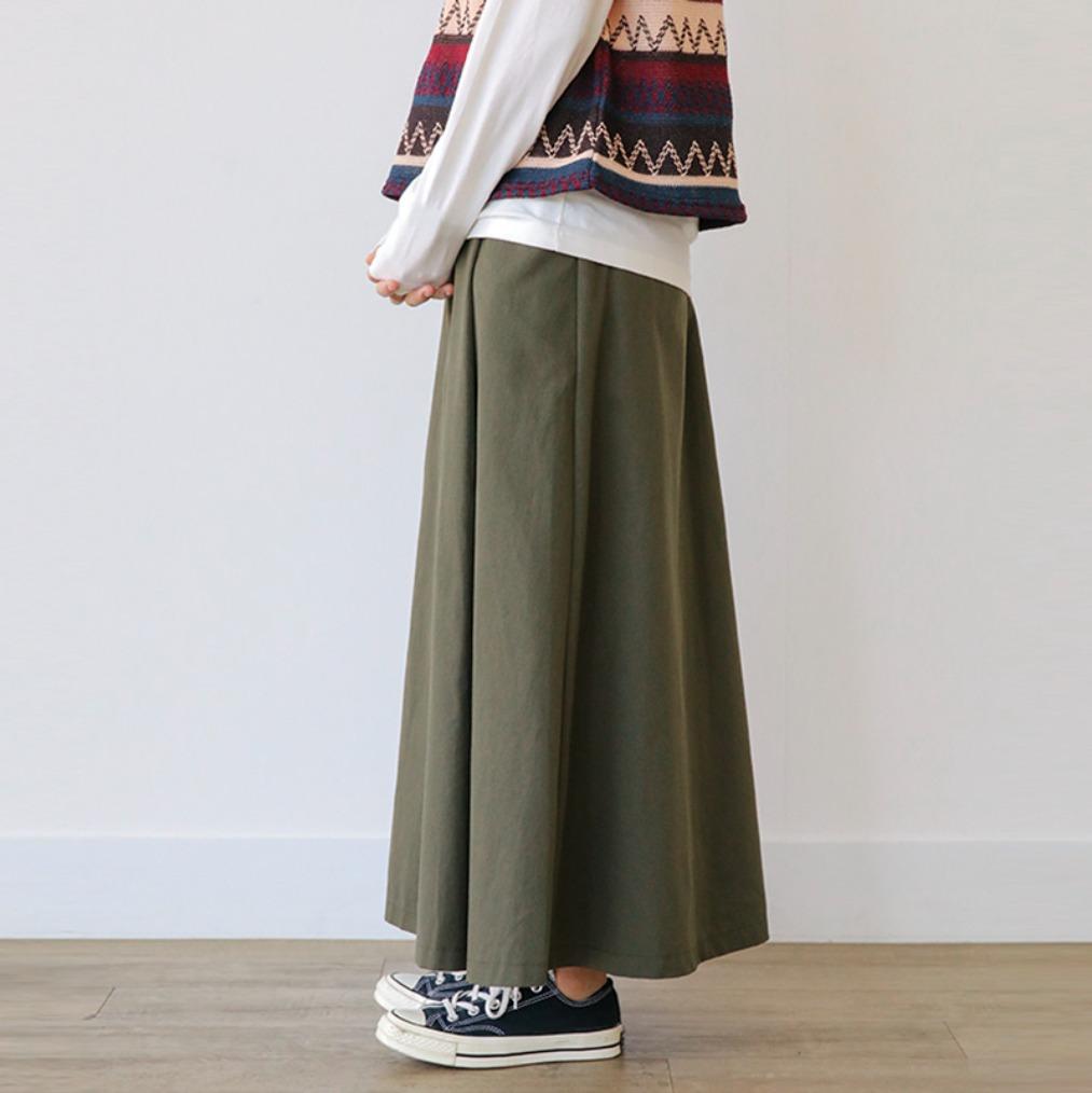 wood skirt
