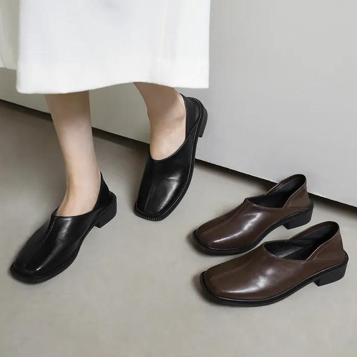 [29CM단독] 레아넌 스퀘어 로퍼 (3.5cm)