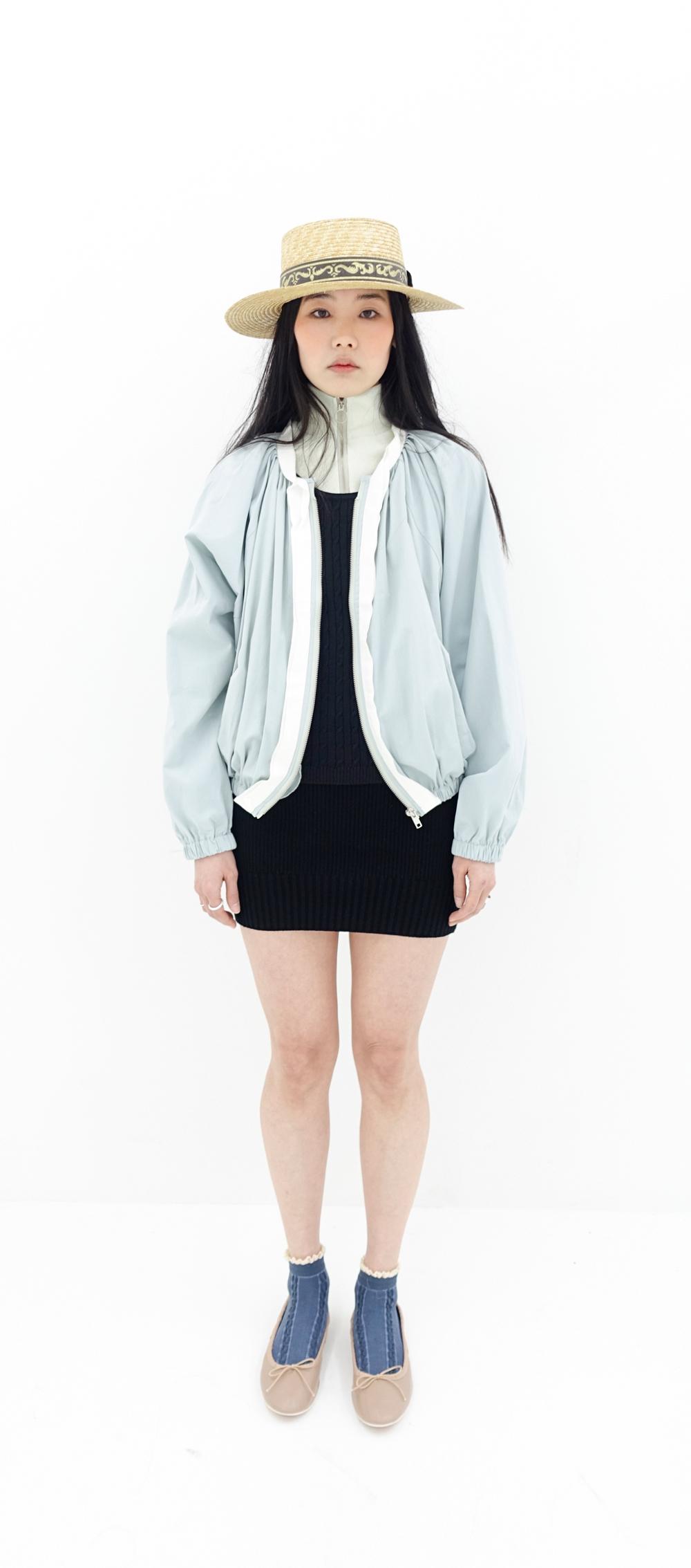 pintuck lining jacket