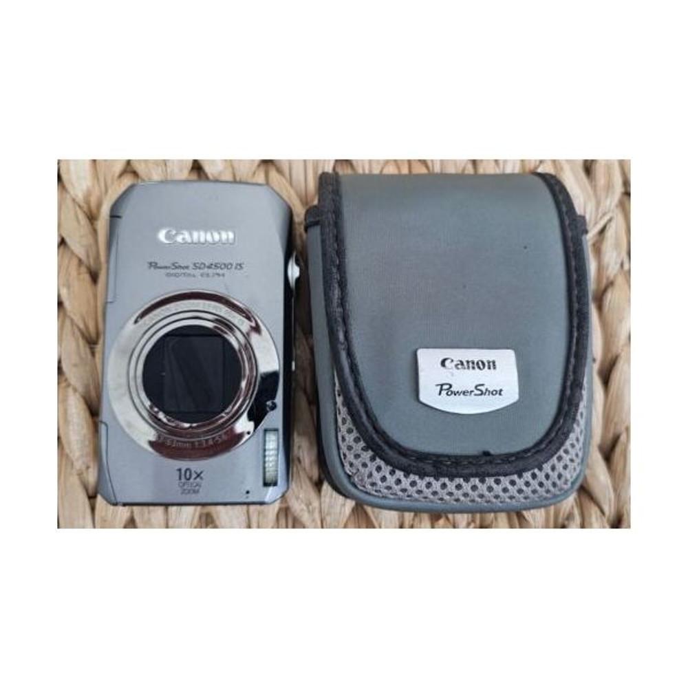 캐논 파워샷 SD4500 IS 디지털ELPH 10MP 디지털카메라 W케이스 배터리 없음