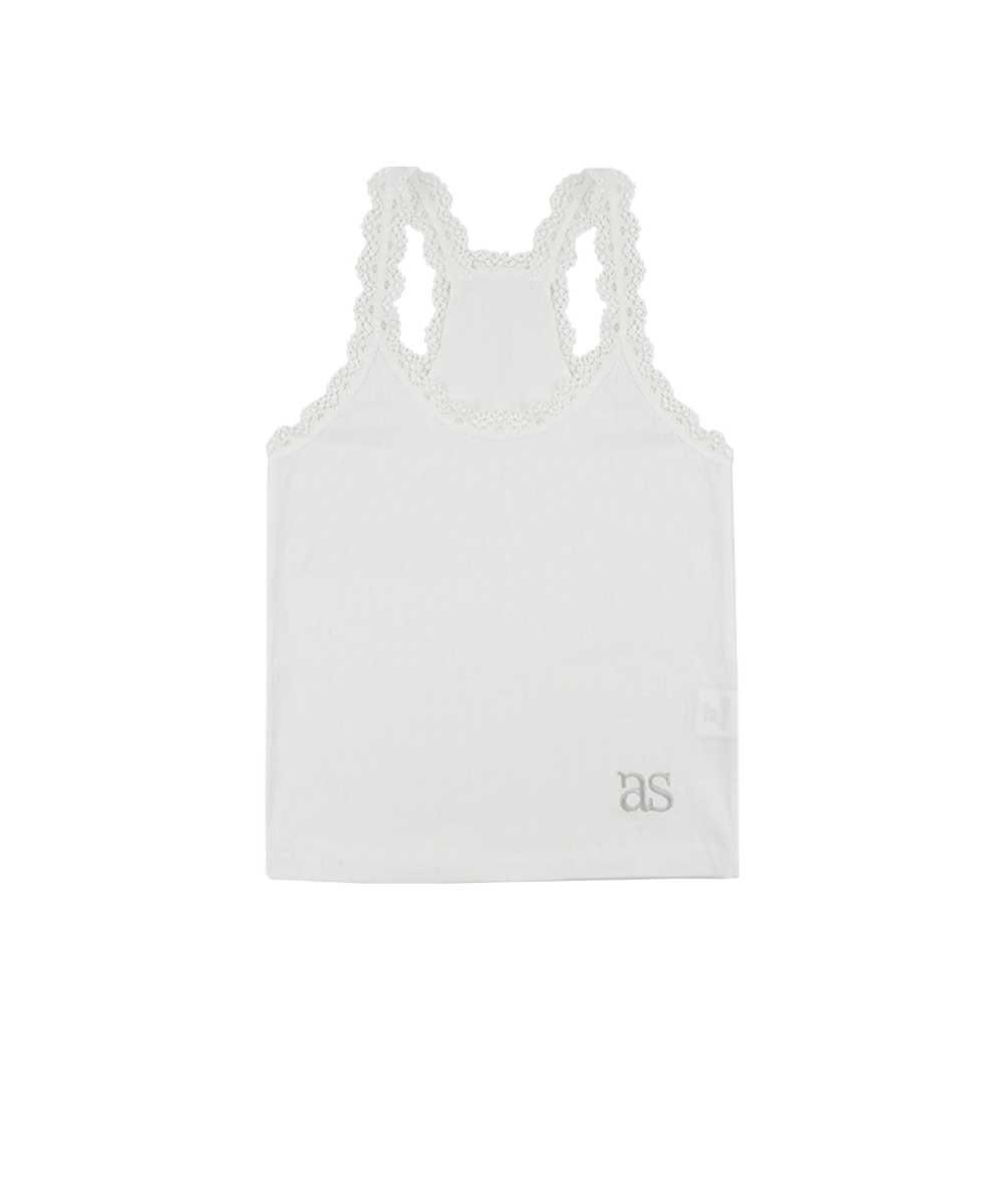 JACE SLEEVELESS / WHITE