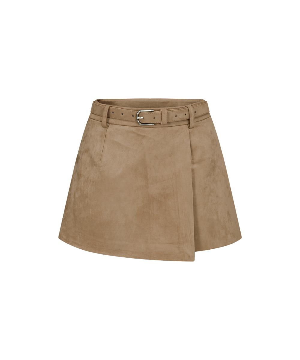 로베르 스커트 팬츠 베이지