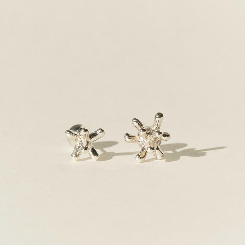 S.O.O.P earring / silver