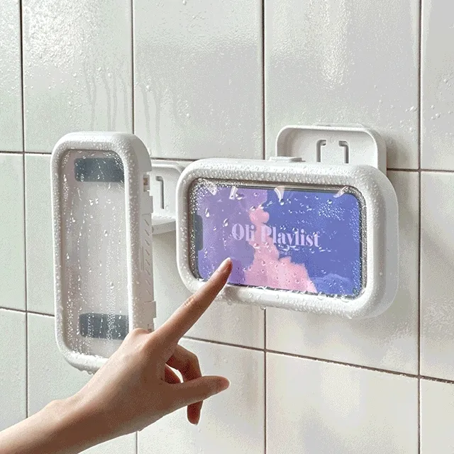 🚀빠른출발🚀 줌인 라운드 방수 스마트폰거치대 360도 회전 핸드폰거치대