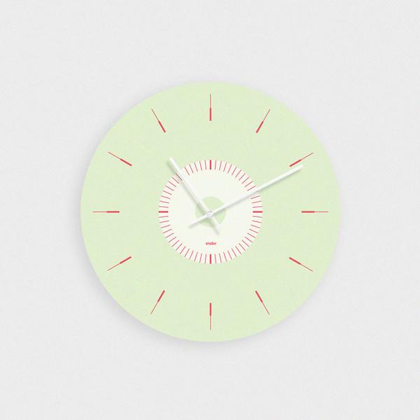 Classic Clock - Lime Green