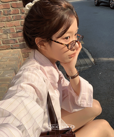 [벚꽃/데일리셔츠] 하버 스트라이프 엔티 셔츠 - 3color