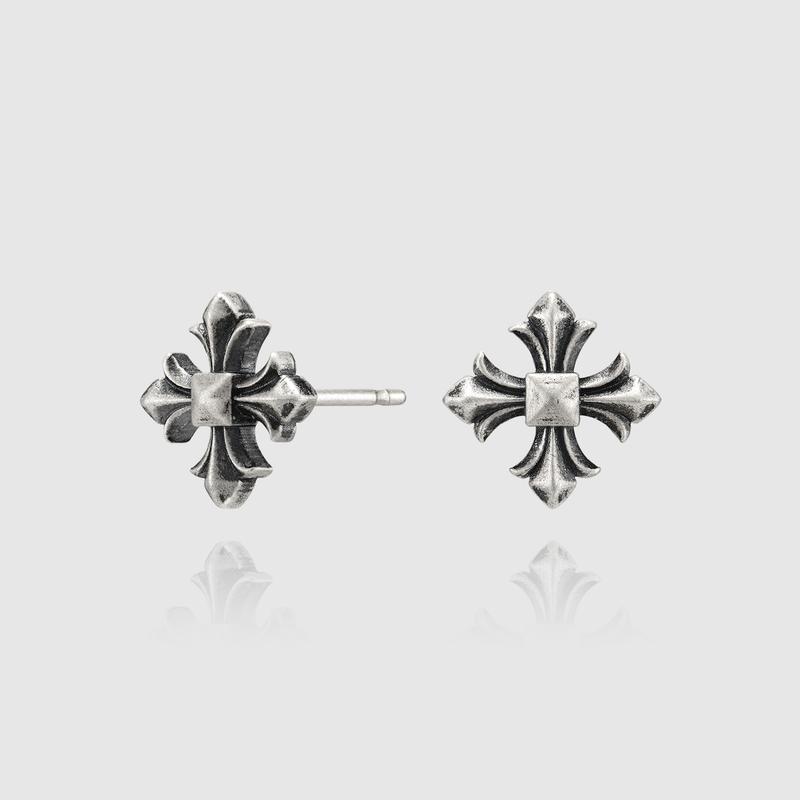 Antique Cross Earring