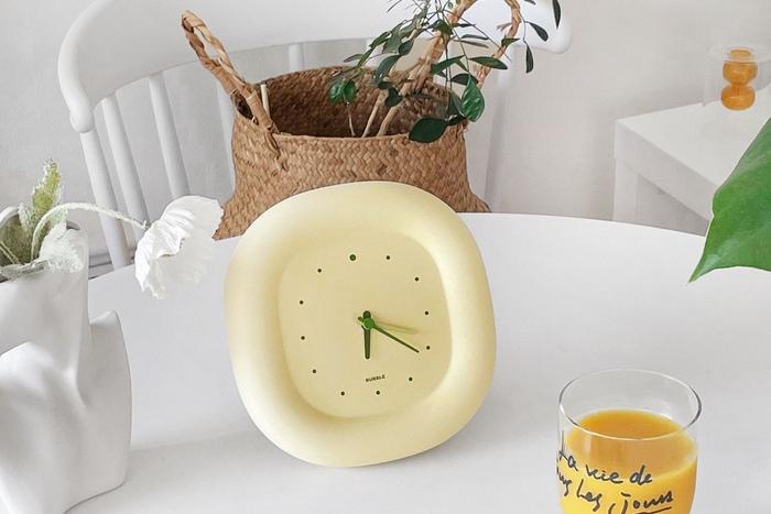 베이글버터 무소음 벽걸이 탁상 시계