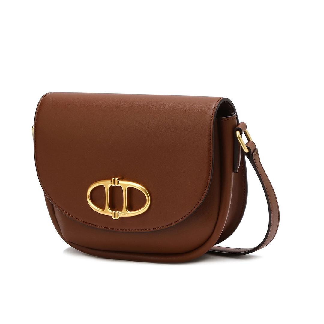 #BROWN / 레더 새들백 M