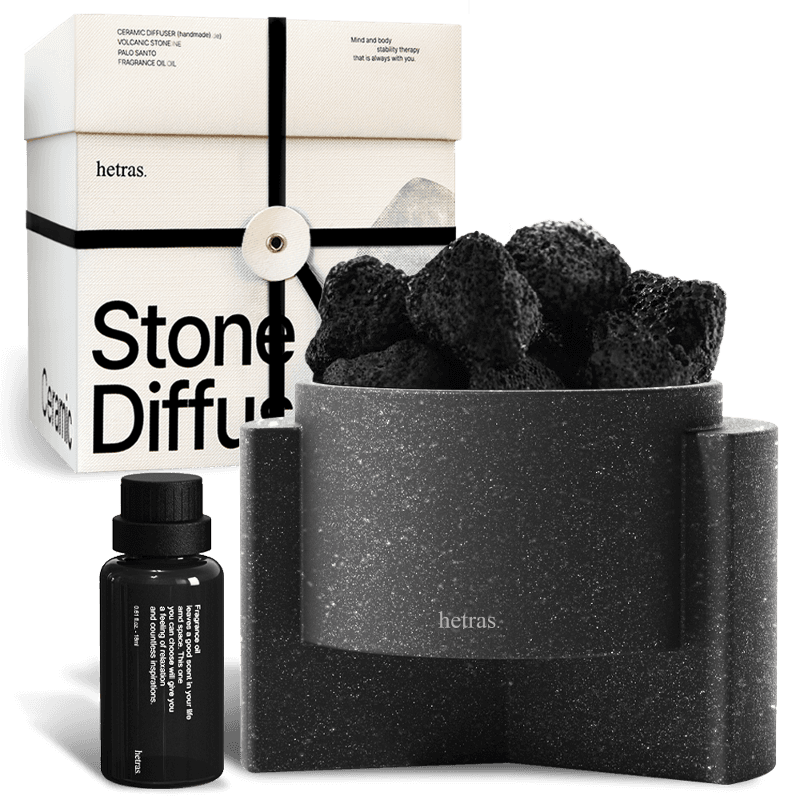 Premium Ceramic Stone Diffuser Set
