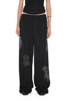 TAROT 02 WAFFLE PANTS (BLACK)